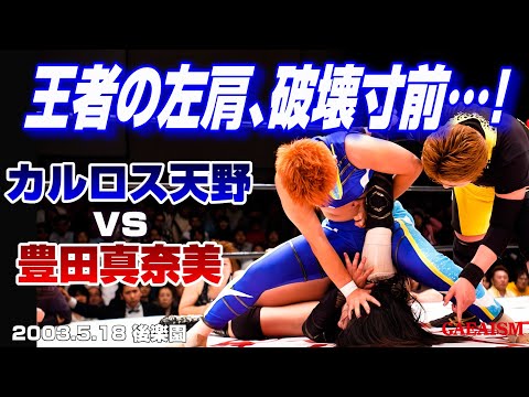 【女子プロレス GAEA】GAEA新世代vs元全シングル4番勝負④ カルロス天野 vs 豊田真奈美 2003年5月18日 東京・後楽園ホール